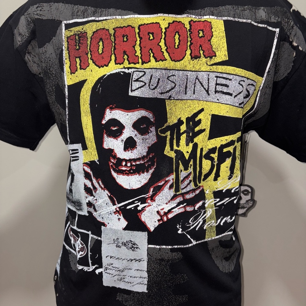 Civil Regime x The Misfits Horror Business Graphic Tee Men’s Medium NWT
